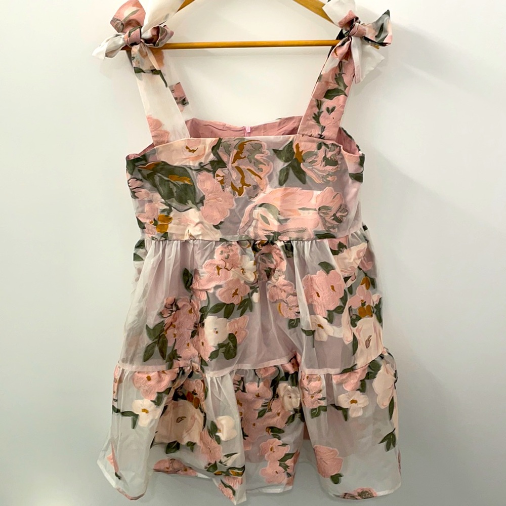 NWT Sister Jane flower embroidered dress